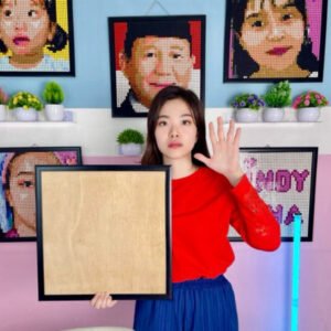 235CRAFT Frame / Bingkai Aesthetic 48x48 khusus DIY Bricks design by CindyCeha Bingkai Premium
